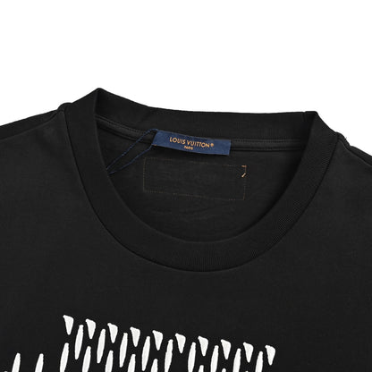 Louis Vuitton beaded embroidered short sleeves