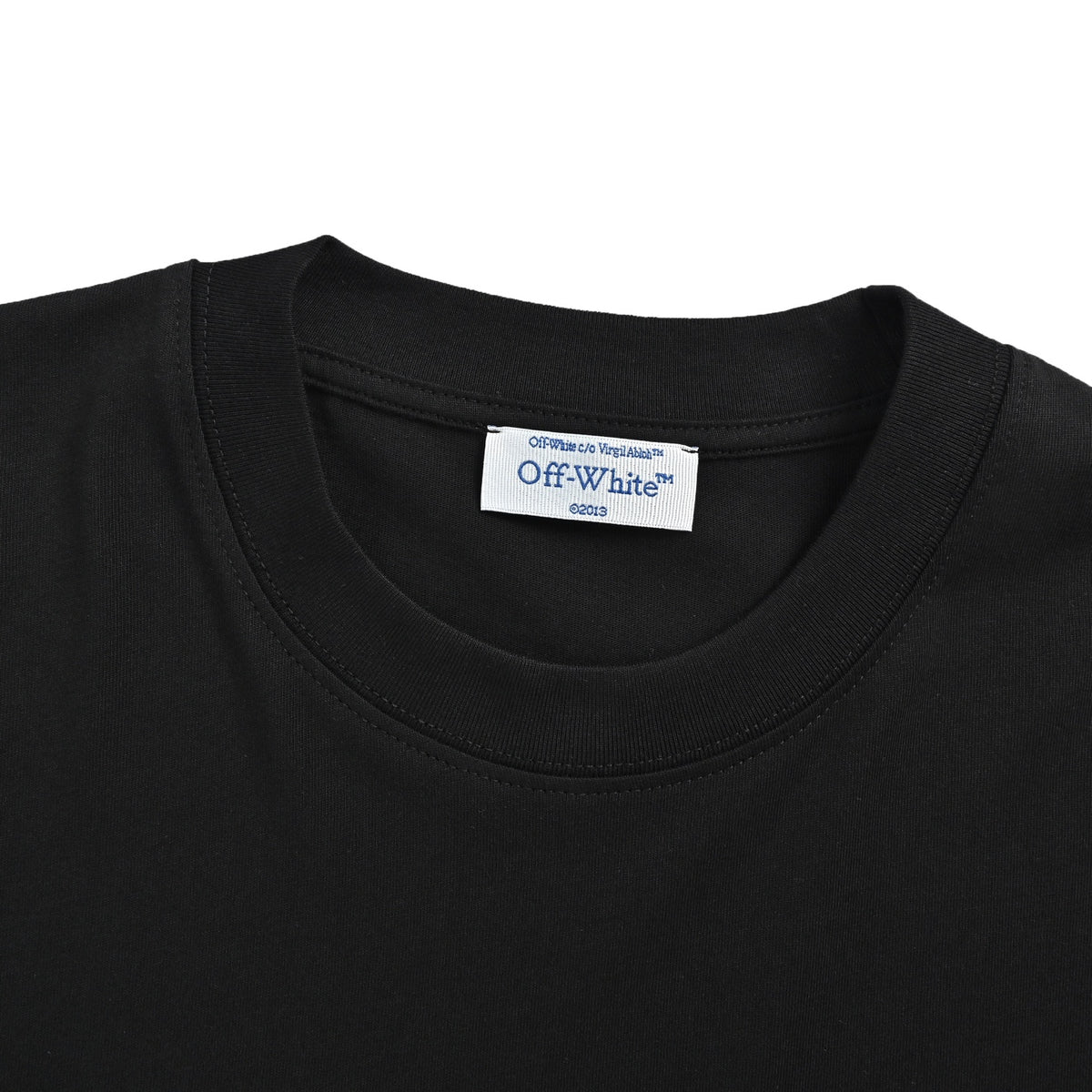 OFF WHITE CO VIRGIL inkjet line printed short sleeves