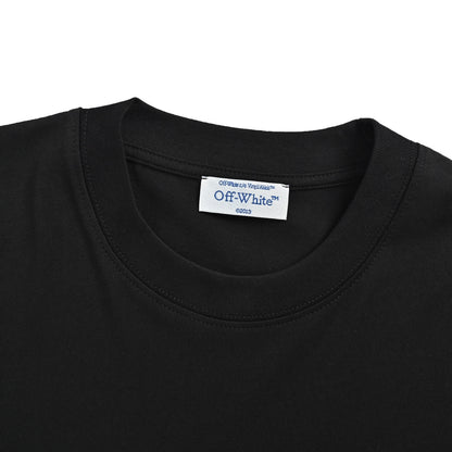 OFF WHITE CO VIRGIL inkjet line printed short sleeves