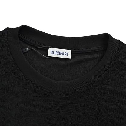 Burberry 26ss towel war horse jacquard short sleeves