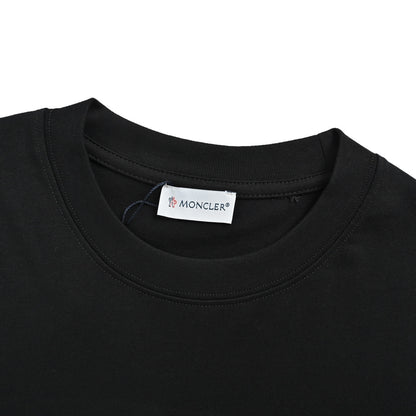 Moncler/Mask 3D letter logo embroidered short sleeves