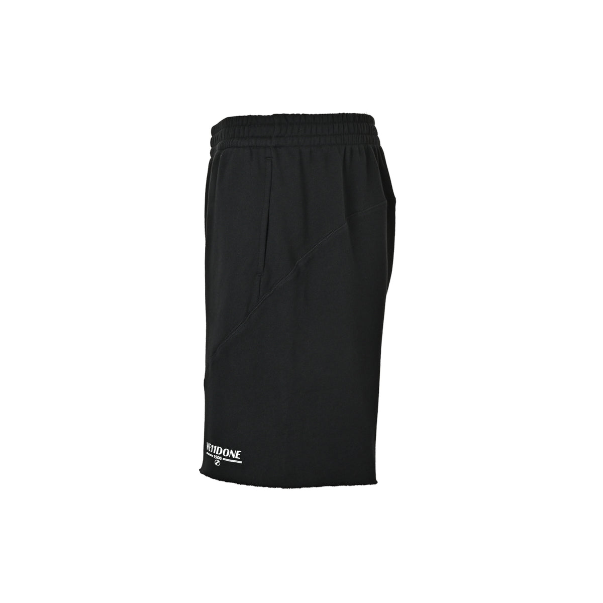 WE11DONE logo print shorts