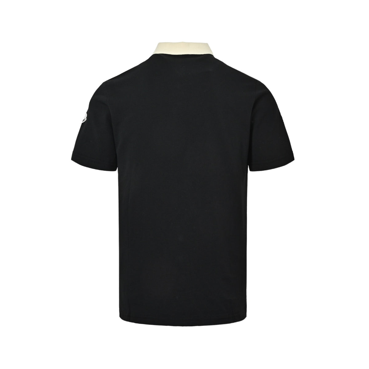 Moncler/Mask Contrast Color Collar Signature Letter Embroidery Polo Short Sleeve