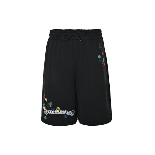 Chrome Hearts/Chrome Heart Embroidered Floral Pocket Shorts