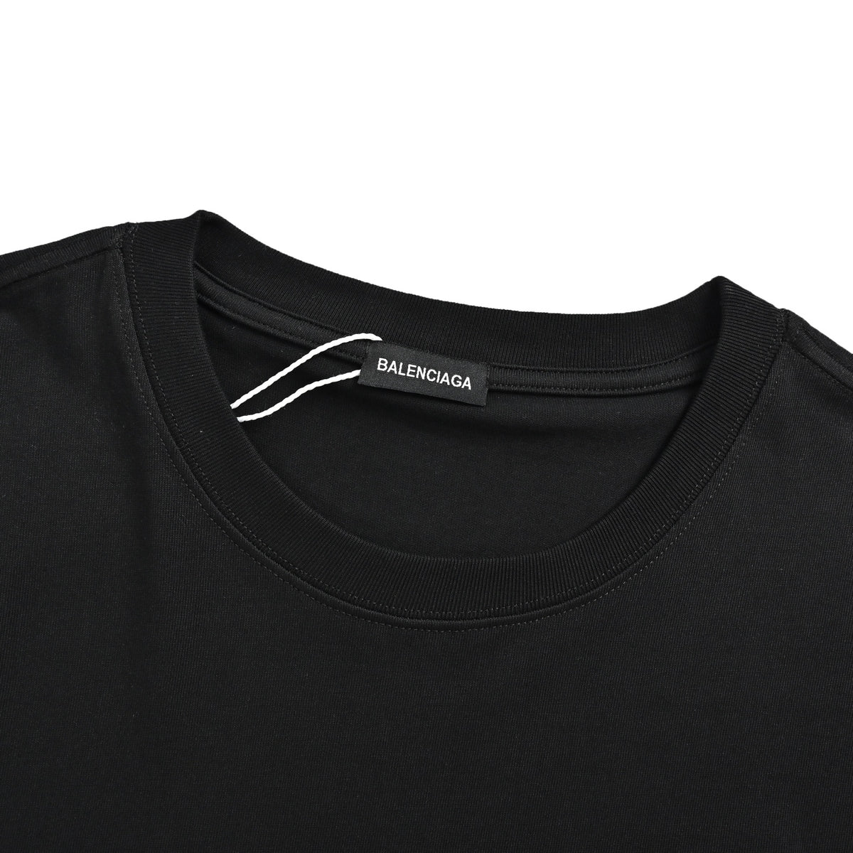 Balenciaga 26ss chest badge embroidered short sleeves