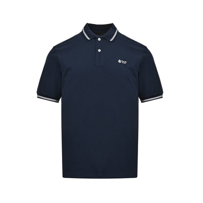 Prada embroidered compilation hem drawstring Polo short sleeves