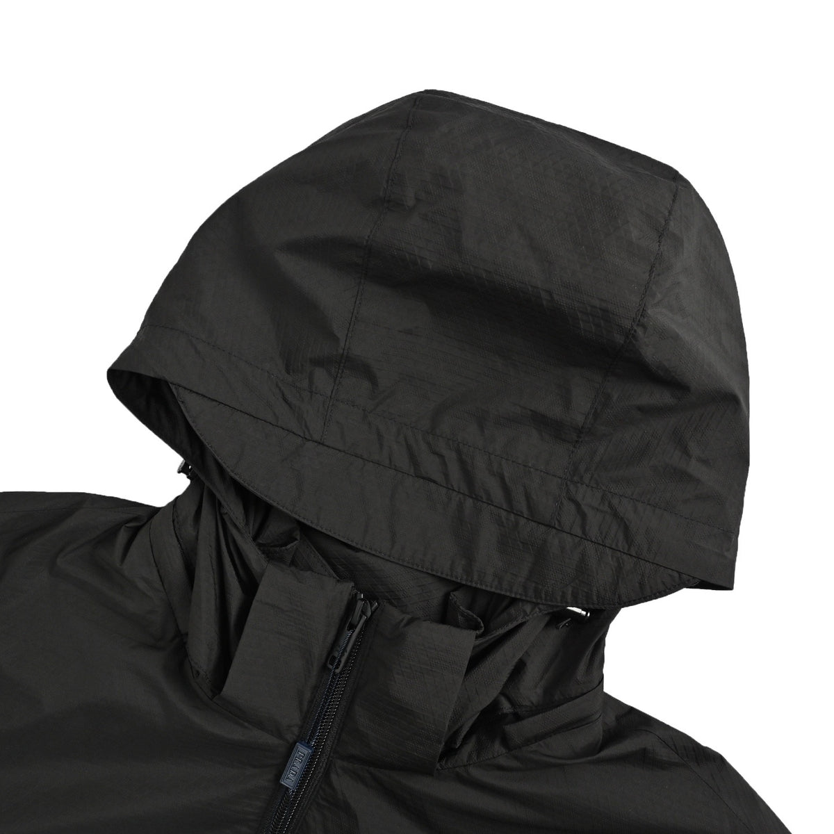 Prada chest arm zipper pocket hooded thin coat
