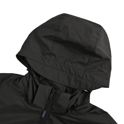 Prada chest arm zipper pocket hooded thin coat
