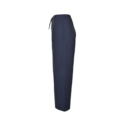 Loewe/Luo Yiwei cotton poplin trousers with hollow embroidery