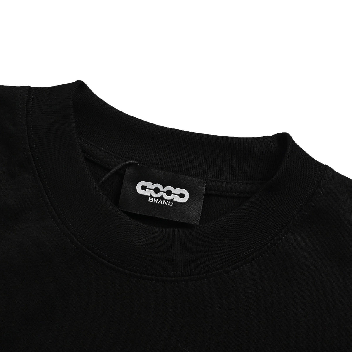 GOODBRAND 25ss burst pattern leather letter logo short sleeves