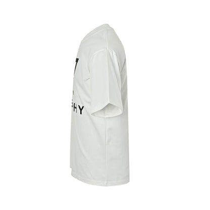 GIVENCHY 4G four-square letter print short-sleeve