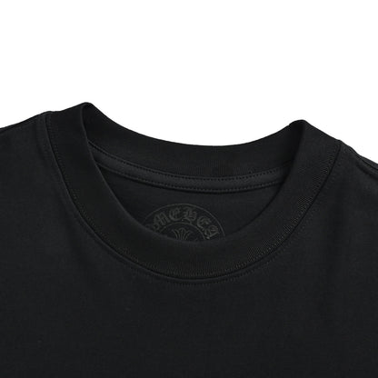 Chrome Hearts Sanskrit cross embroidered short sleeves
