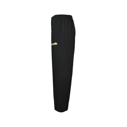 Balenciaga green tape graffiti trousers