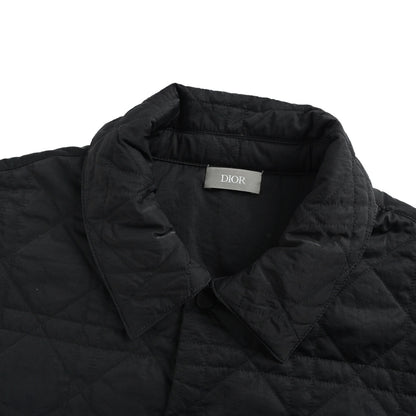 Dior 25Fw pocket badge diamond quilted cotton jacket