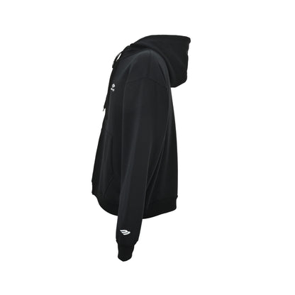 Balenciaga/Balanciaga 3B letter velvet hooded jacket