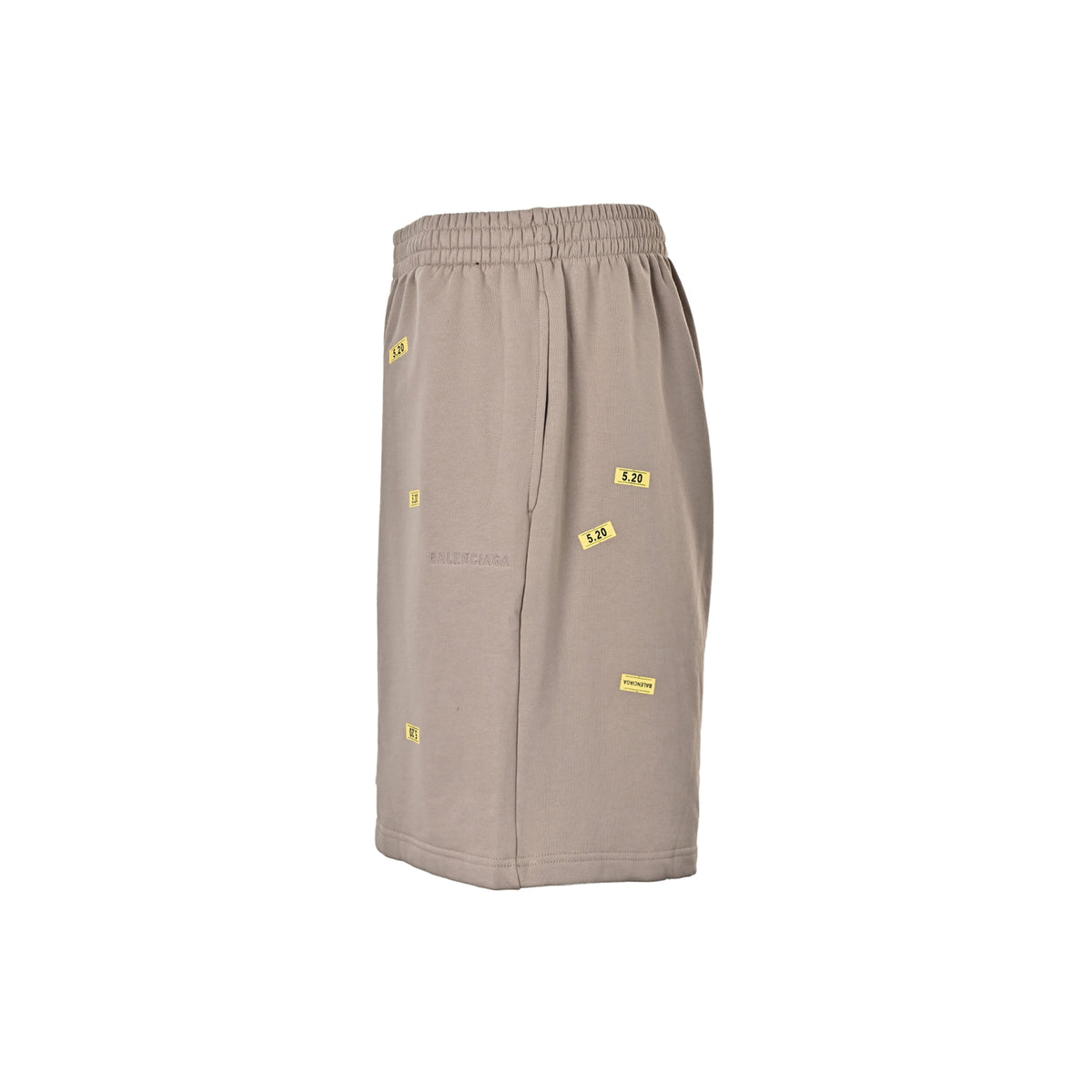 Balenciaga/Balanciaga 26ss 520 label printed shorts