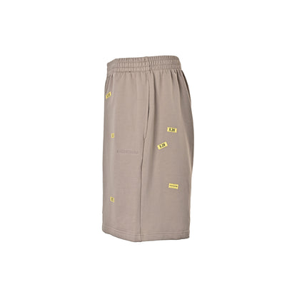 Balenciaga/Balanciaga 26ss 520 label printed shorts