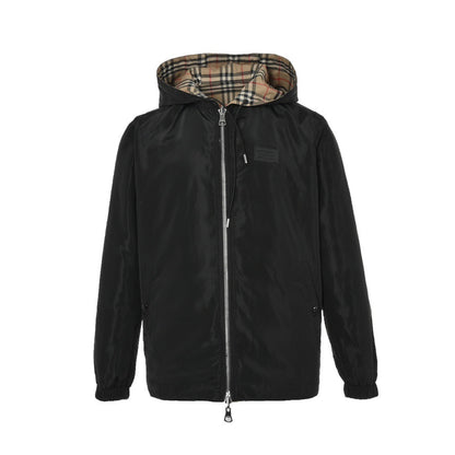 Burberry classic plaid reversible jacket