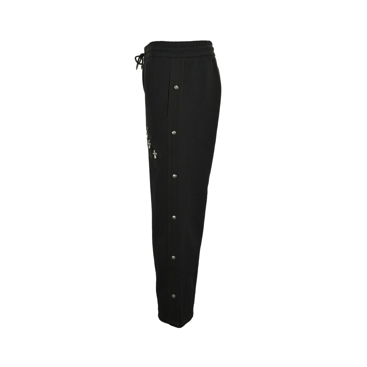 Chrome Hearts cross patch embroidered trousers