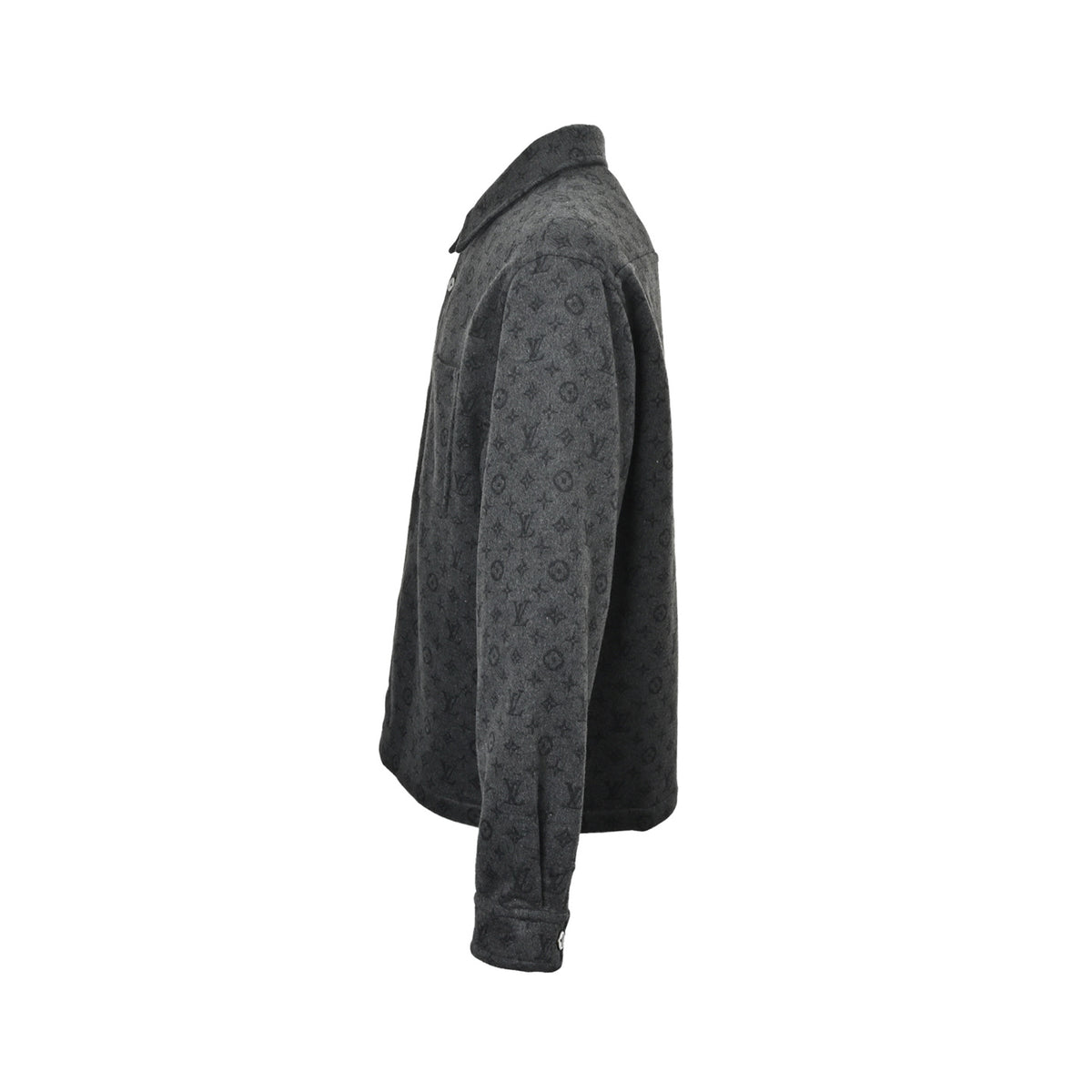Louis Vuitton presbyopic double-sided shirt-style woolen jacket