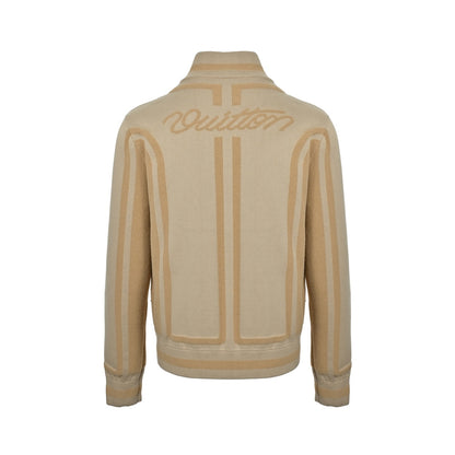 Louis Vuitton 25Fw patchwork contrasting jacquard jacket