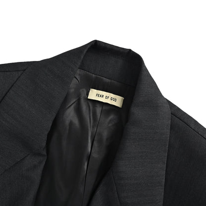 FEAR OF GOD fog main line obsidian black MAINLINE blazer