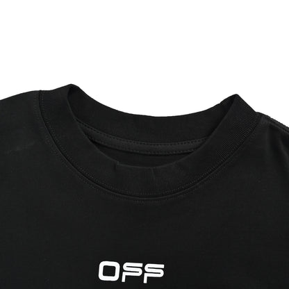 OFF WHITE airport tape arrow print short sleeves