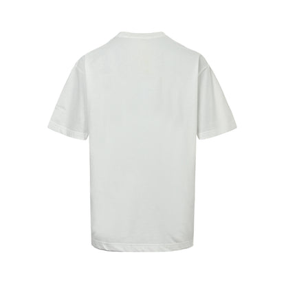 Alexander Wang red lip ice cube print short sleeves