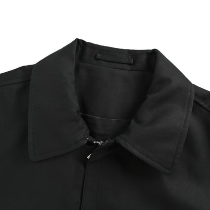 Dior square length sheepskin leather jacket