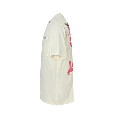 OFF WHITE C/O VIRGIL 19SS 99 pink arrow print short sleeves