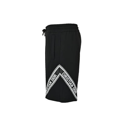 Dior 26ss letter jacquard web shorts