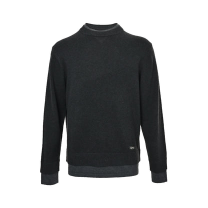 Prada stitched fake two-piece hem small label sweater