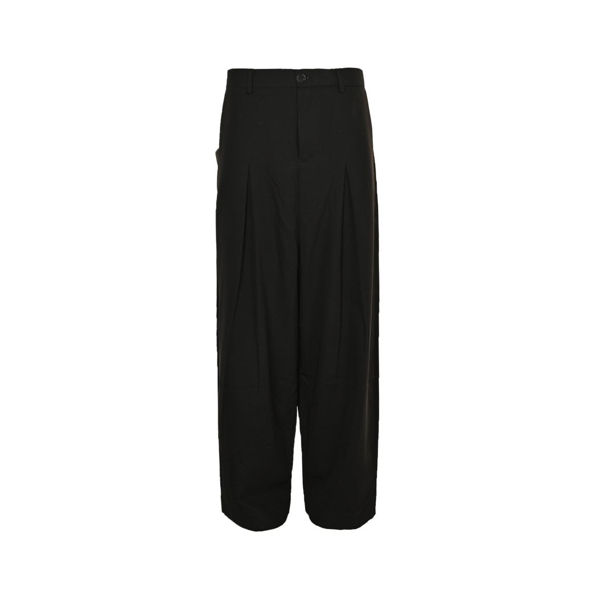 Loewe/Luo Yiwei 25Fw buckled wide-leg trousers