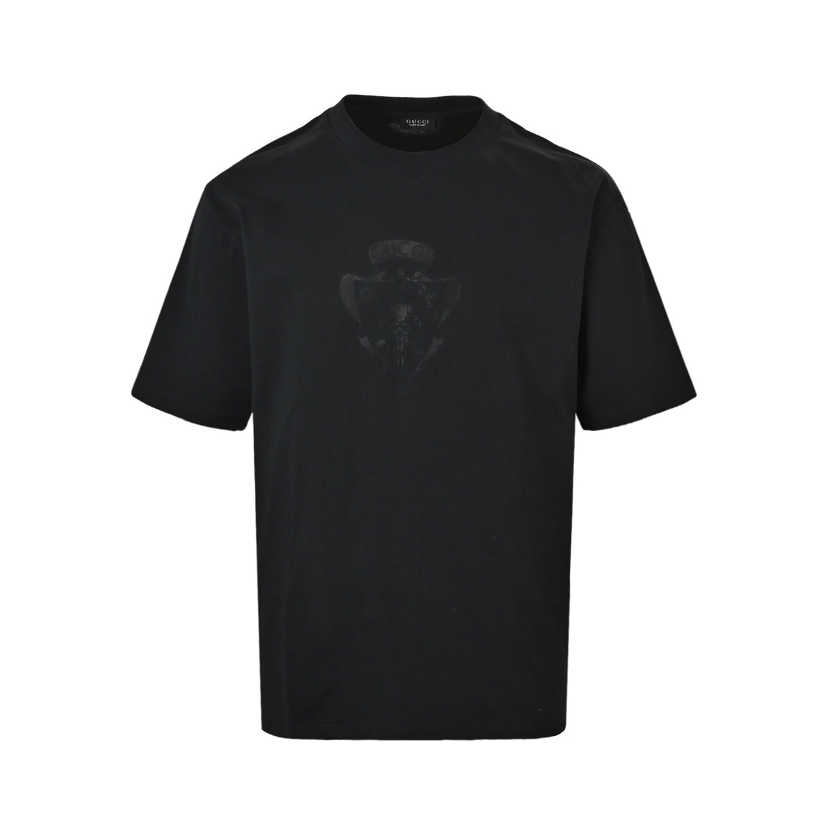 Gucci new badge embroidered short sleeves