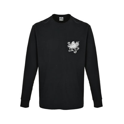 Chrome Hearts/Chrome Heart Griffin Sanskrit printed long sleeves