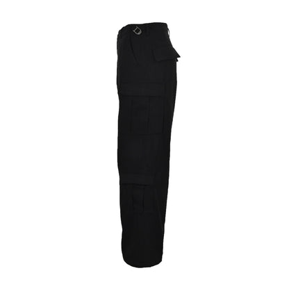 Balenciaga 25ss embroidered multi-pocket cargo trousers