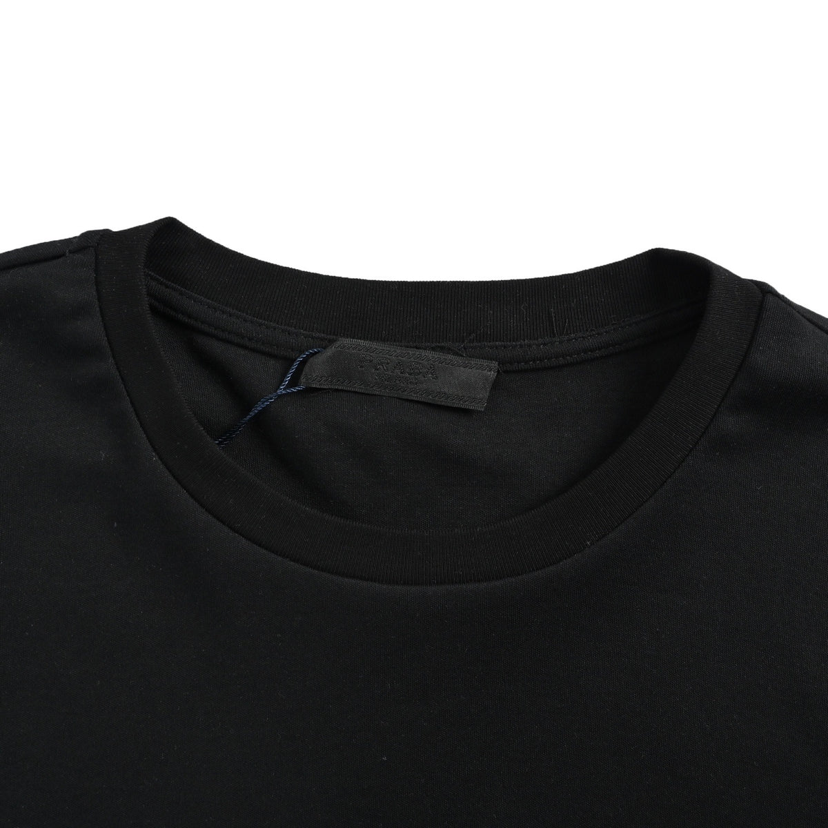 Prada letter triangle logo printed short sleeves