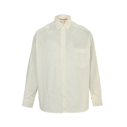 Acne Studios 25Fw jacquard logo oversized shirt