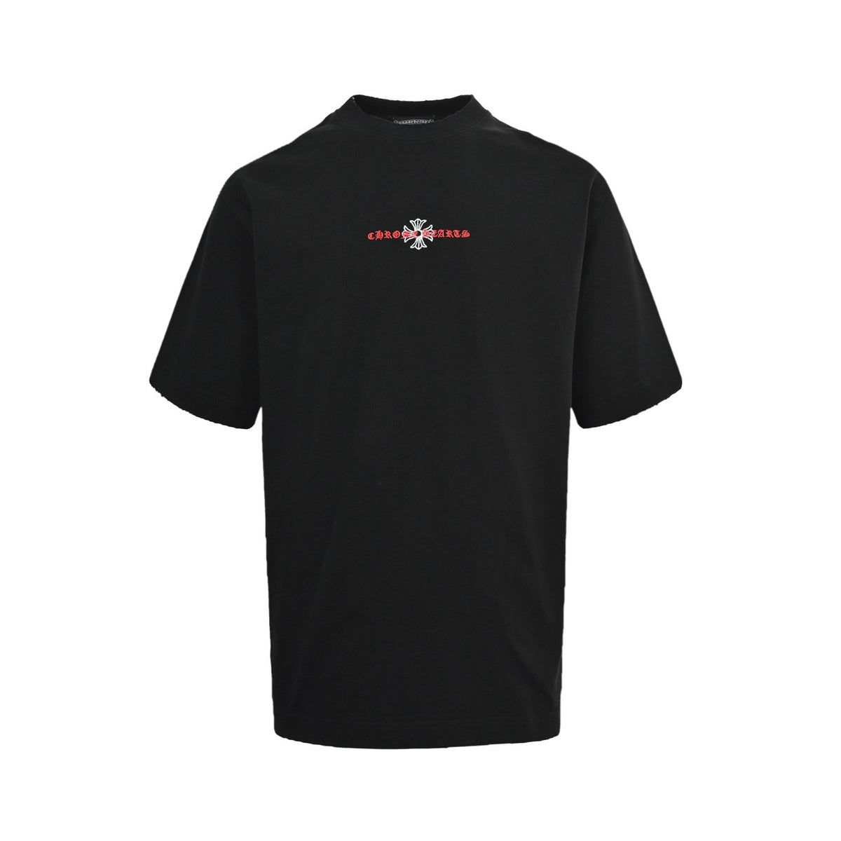 Chrome Hearts/Chrome Heart 26ss Sanskrit cross embroidered short sleeves