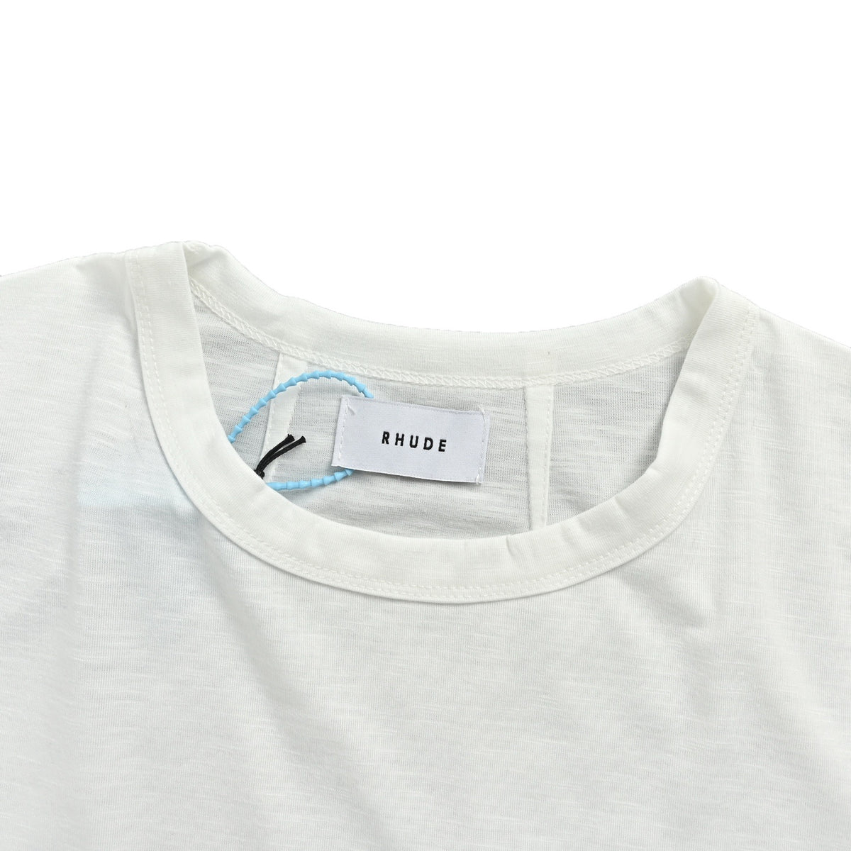 RHUDE minimalist letter logo printed short sleeves
