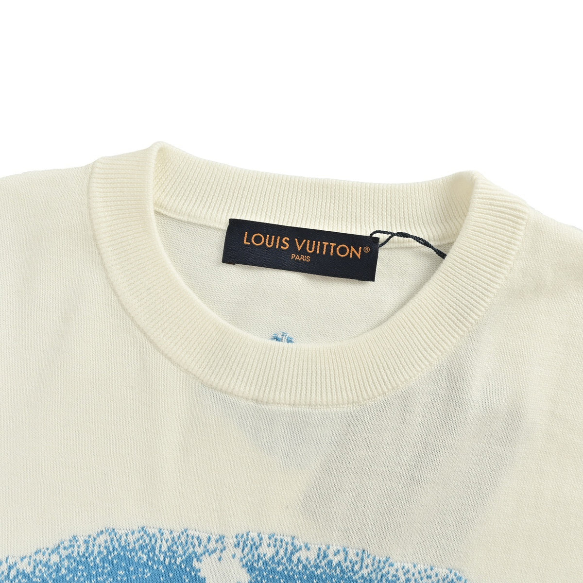 Louis Vuitton 25ss Western Scenery Jacquard Knitted Short Sleeve