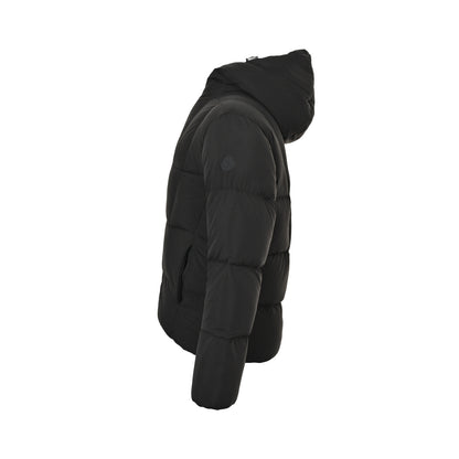 Moncler/Mask Fusain hooded down jacket