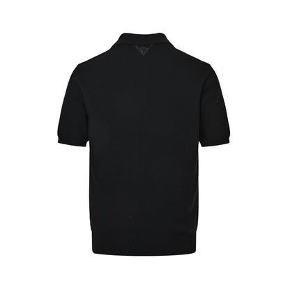 Burberry four-color plaid wool Polo short sleeves