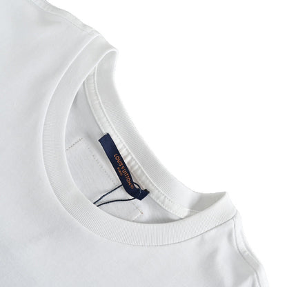 Louis Vuitton 23ss ice cream ice cream letter print short sleeves