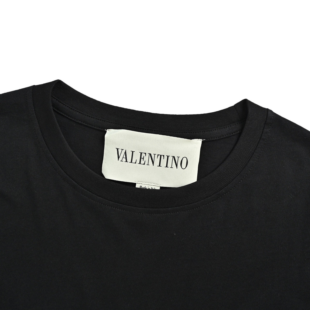 VALENTINO embroidered logo short sleeves
