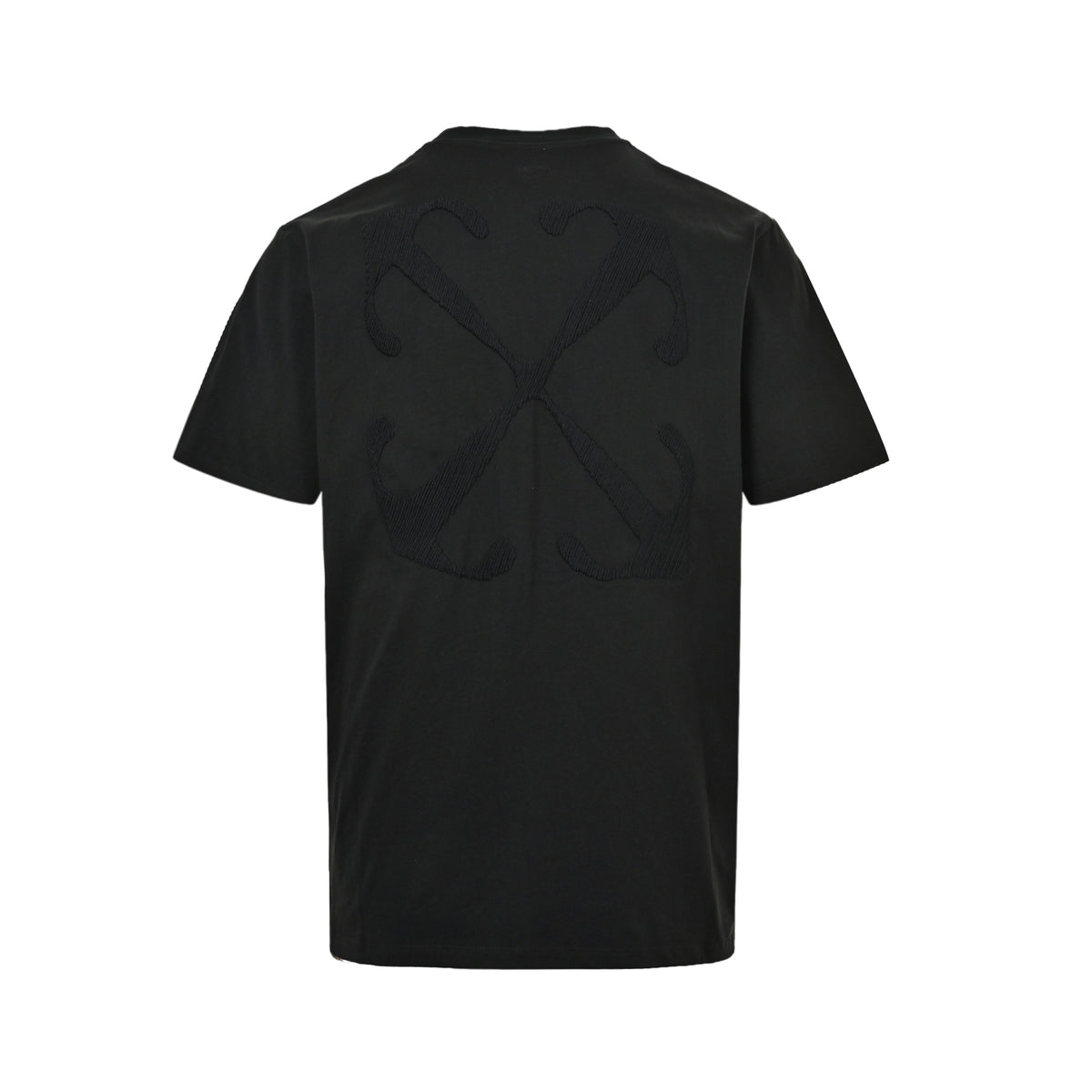 OFF WHITE CO VIRGIL 24SS dark pattern anchor arrow embroidered short sleeves