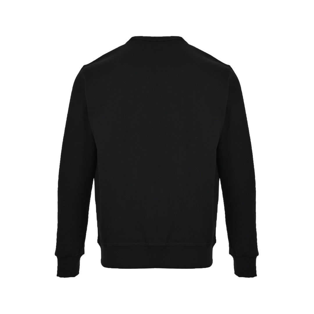 Burberry 22Fw patch label crew neck sweatshirt
