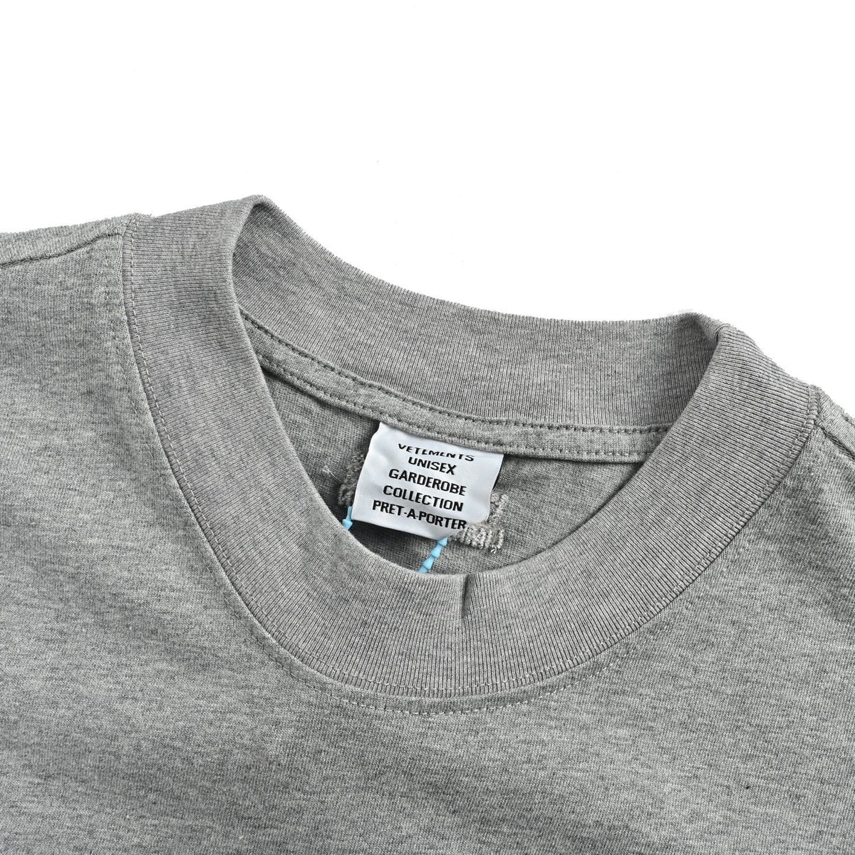 VETEMENTS VTM style flag logo printed short sleeves