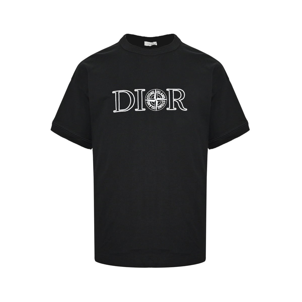 Dior 24ss Stone Island joint embroidered short sleeves