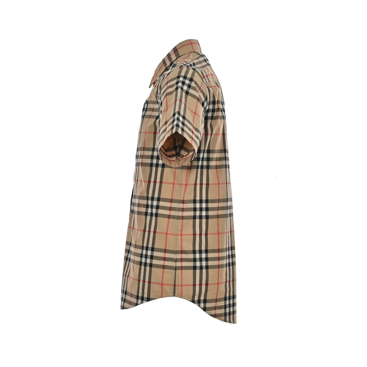 Burberry classic plaid short-sleeved shirt